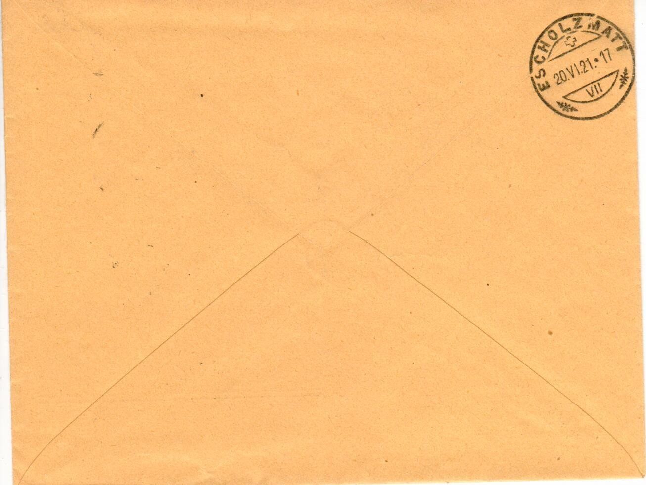 Tous les timbres: Express Olten - Escholzmatt 1921 – D'occasion à Wolhusen par Curver9 1