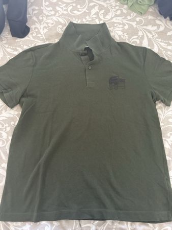 Polo Lacoste kaki homme taille US XL slim fit  