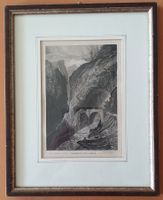 Gallerie von Gondo - Stahlstich