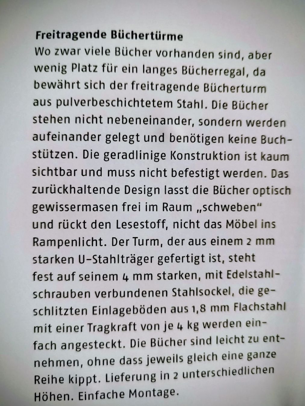 Regale: Haseform Bücherturm – Gebraucht aus Tann von BMW2gether4ever 2