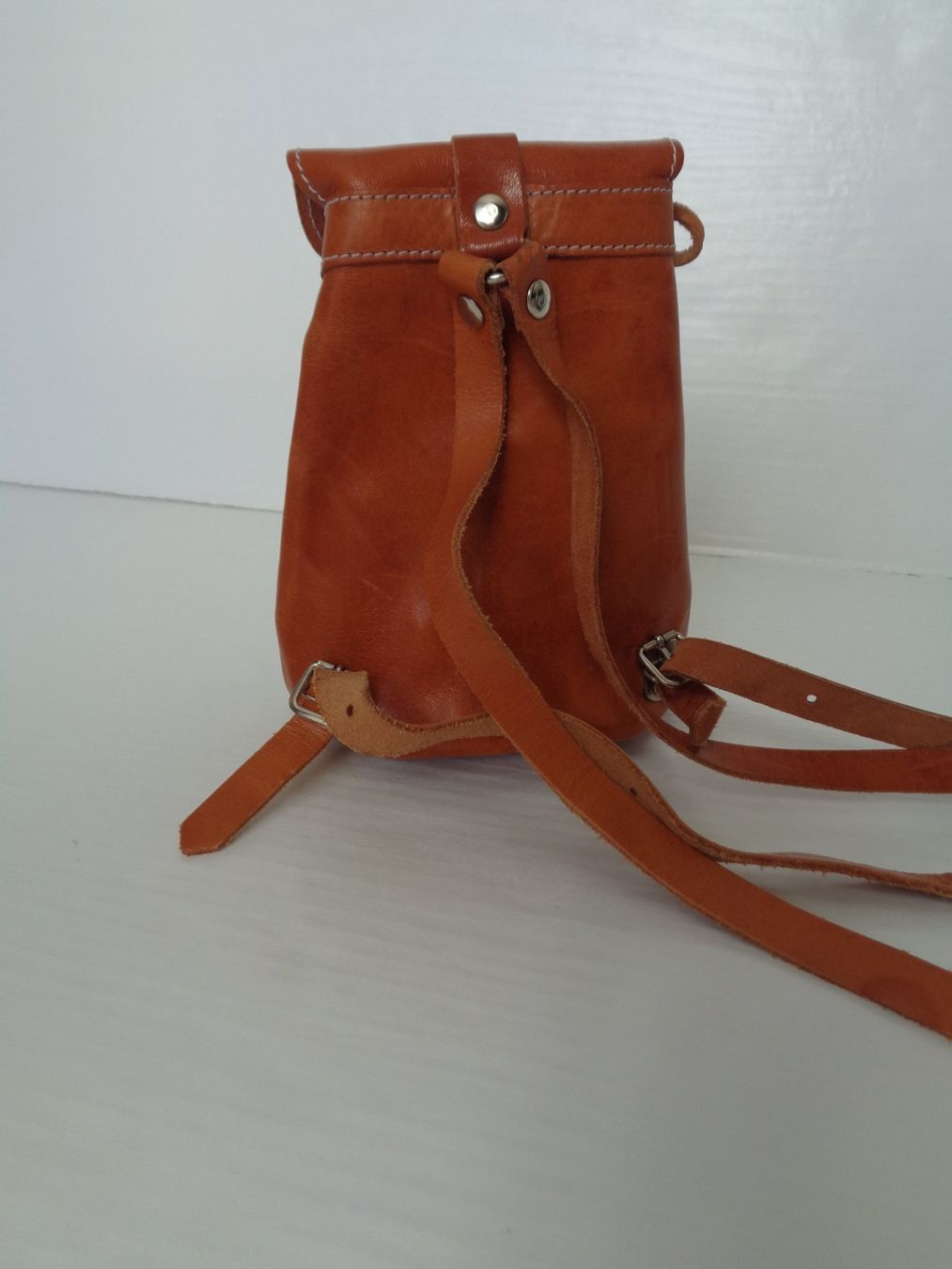Rucksäcke: Kleiner Damen Lederrucksack – Gebraucht aus Chur von omonia 2