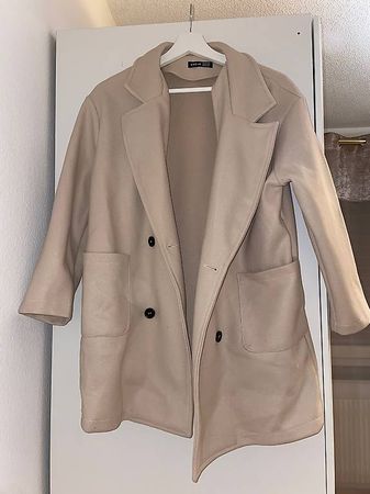 Herbstmantel beige Gr. XS