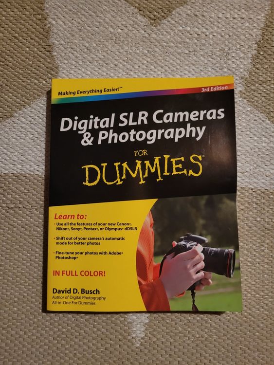 Digital SLR Cameras & Photography for DUMMIES Kaufen auf Ricardo