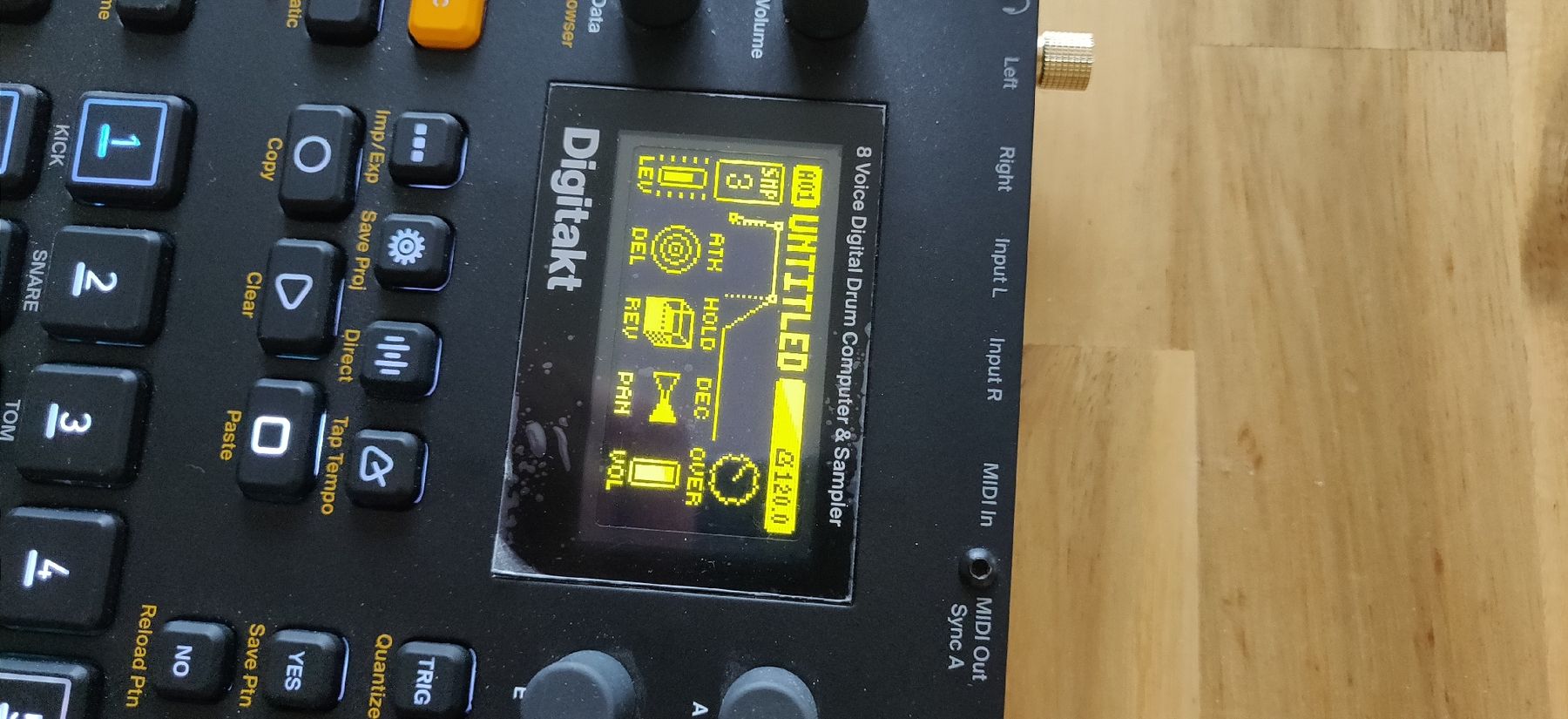 Elektron Strumenti musicali: Digitakt – Usato da Baar venduto da mic_6t2q 1