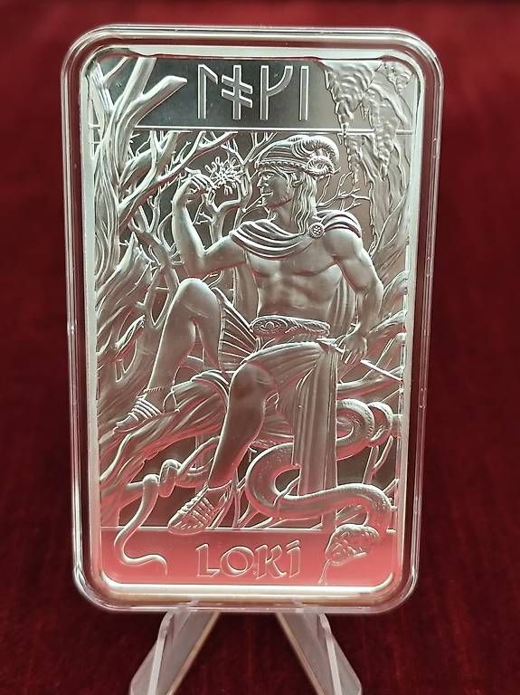 Alle Münzen: 10 OZ Silberbarren Loki – Neu und originalverpackt aus Diepoldsau von Unique-Coins 1