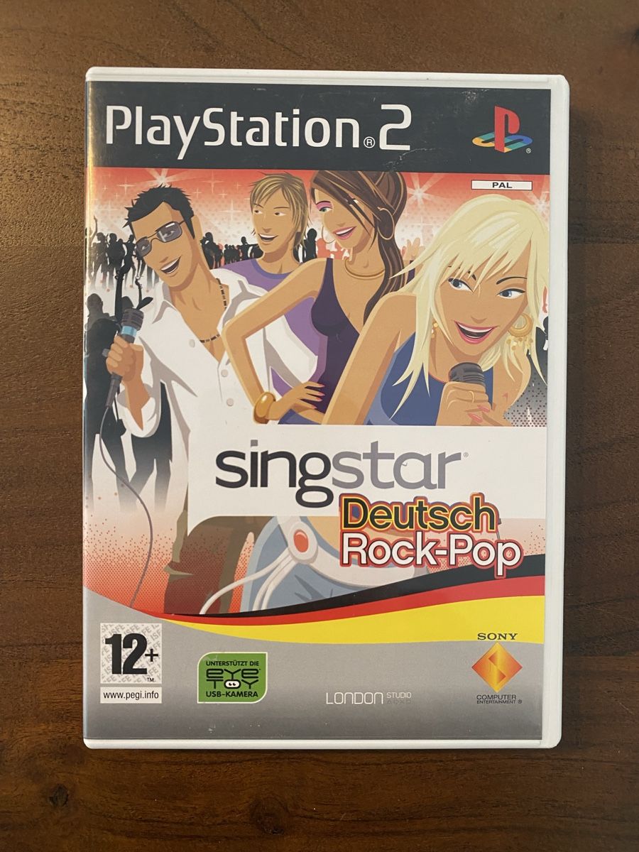 Sony Giochi: SingStar Deutsch Rock-Pop für PS2 – Usato da Thunstetten venduto da Virus_33