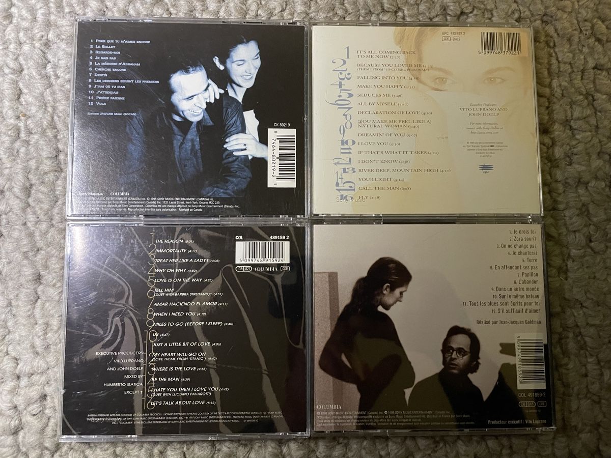 CDs: 4x Celine Dion – D'occasion à Reinach AG par trigger7811 1