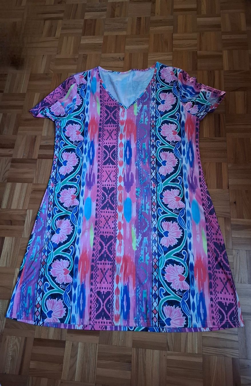 Vestiti: Robe à motifs colorés /Kleid gemustert – Nuovo (secondo la descrizione) da MOUTIER venduto da Anto21 1