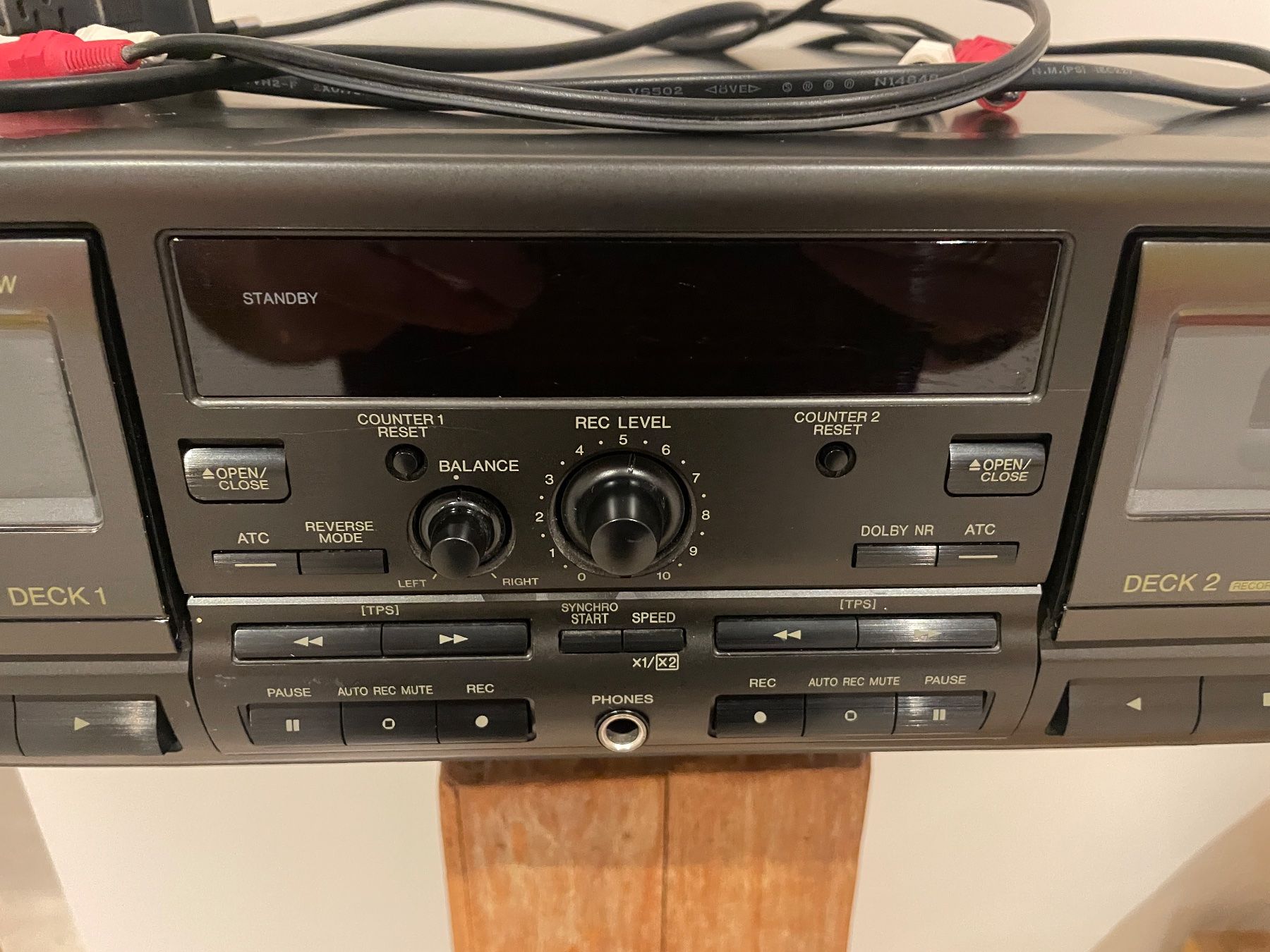 Technics Registratori: Technics RS-TR575M2 Doppel-Kassetten Deck Stereo Anlage – Usato da Volketswil venduto da rubin74 2
