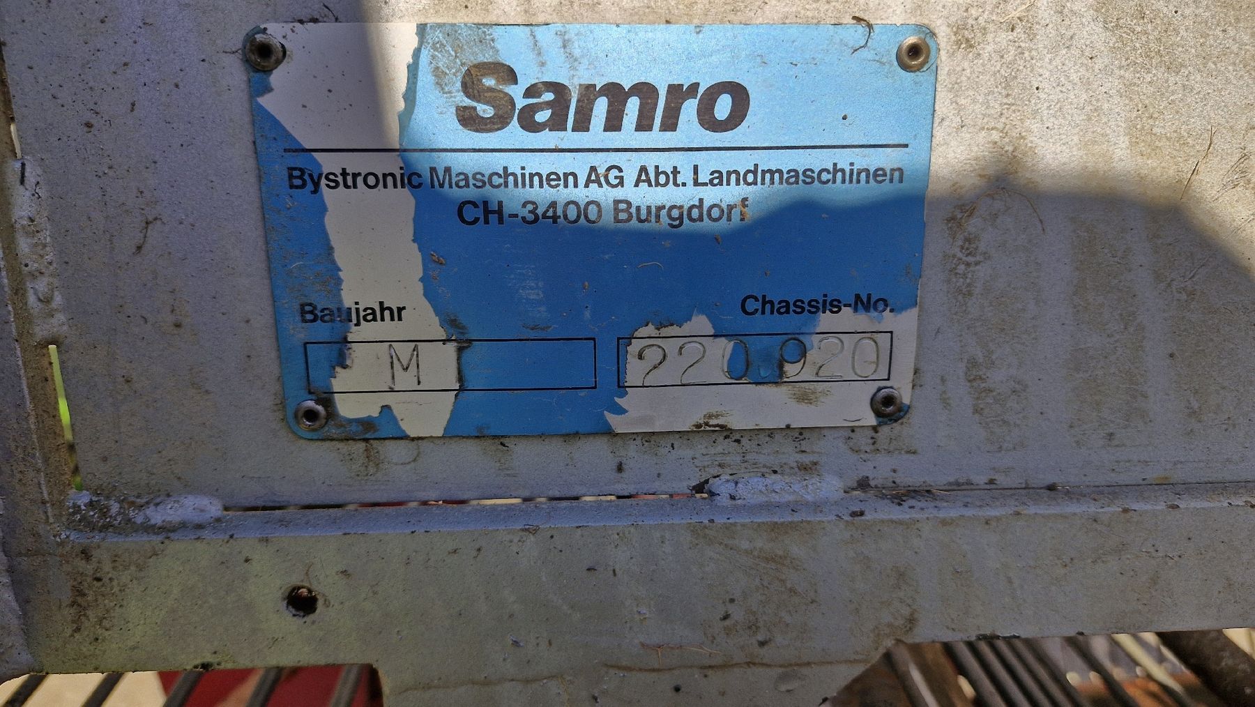 Toutes les machines: Samro Kartoffelernter – D'occasion à Schindellegi par Allen117 5