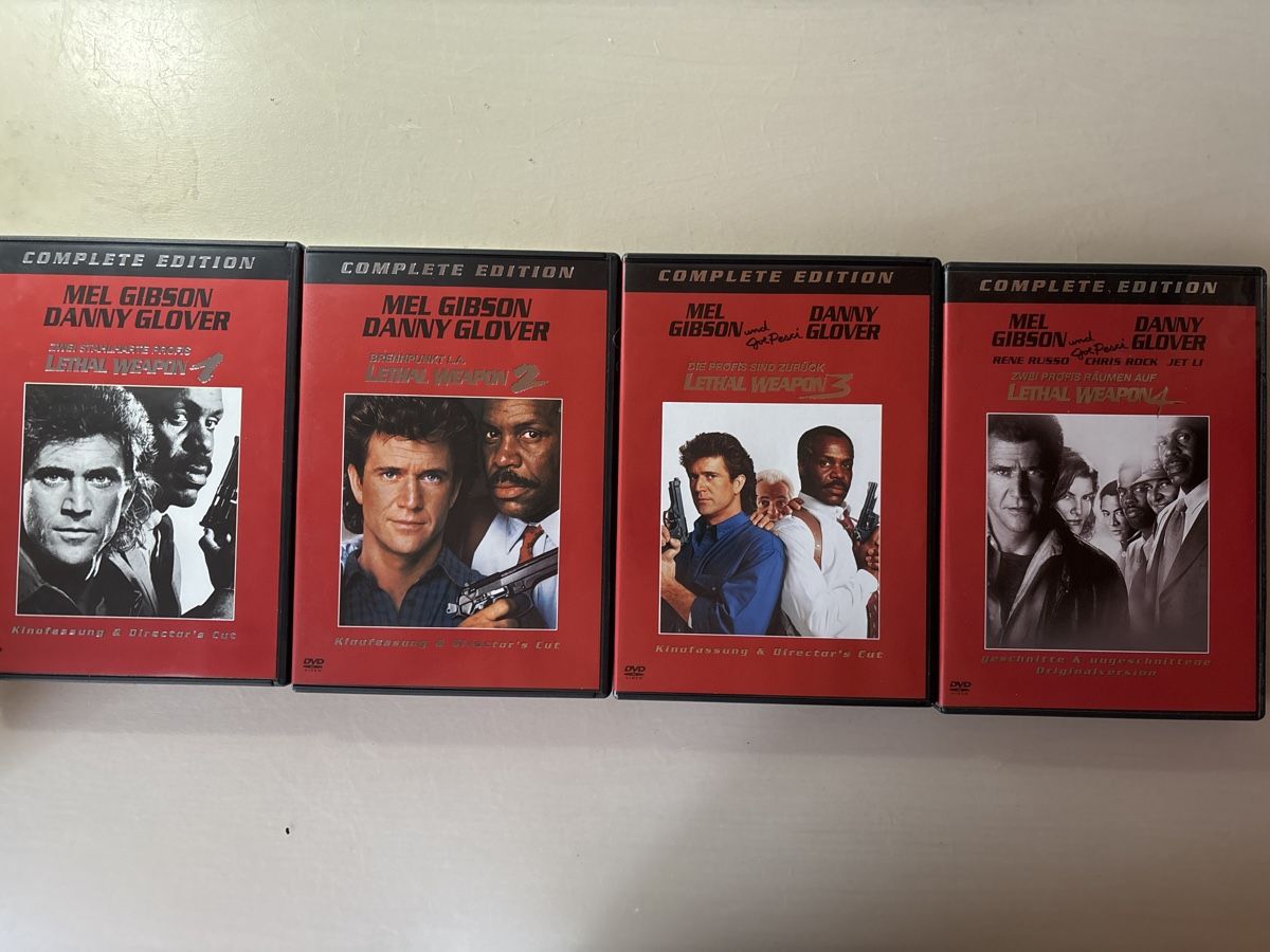 Alle DVDs: Lethal Weapon Complete Edition - Kultfilm Klassiker! – Gebraucht aus Ruswil von Slivio_ 3