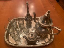 Sehr schönes und spezielles marokkanisches Teeset
