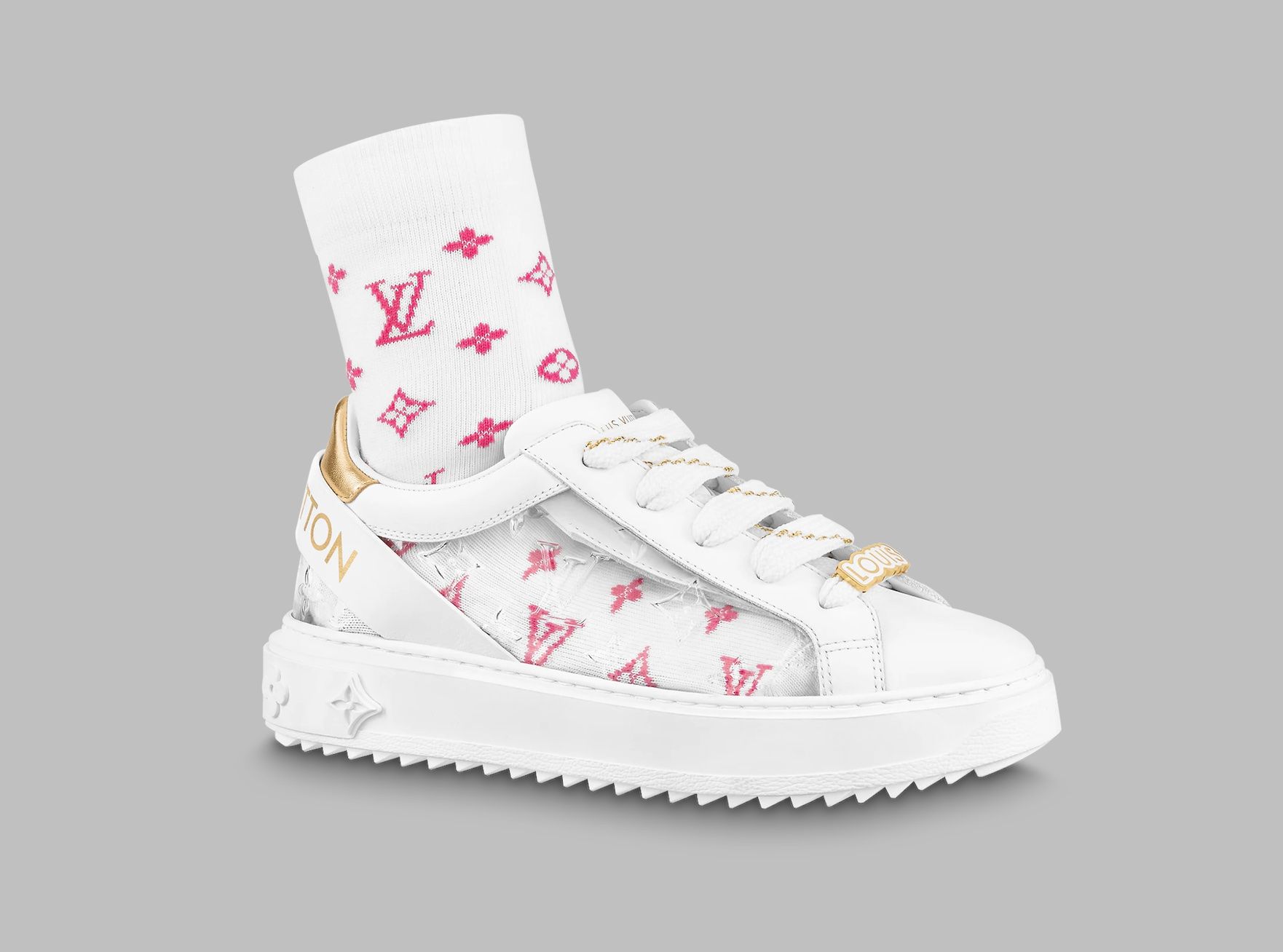 Louis Vuitton Scarpe da donna: Neue Louis Vuitton TIME OUT SNEAKER - Grösse 37.5 – Nuovo e nell'imballaggio originale da Holzhäusern ZG venduto da MitgliedSeit2011 4