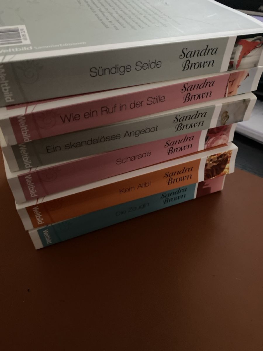 Libri: 6 Liebesromane Sandra Brown, Top Zustand – Usato da Erlinsbach SO venduto da Silverstorm 2