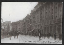 Lausanne Grand Pont Banque Populaire