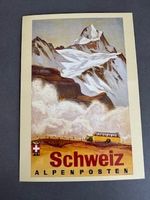 SCHWEIZERISCHE ALPENPOSTEN  - ANSICHTSKARTE