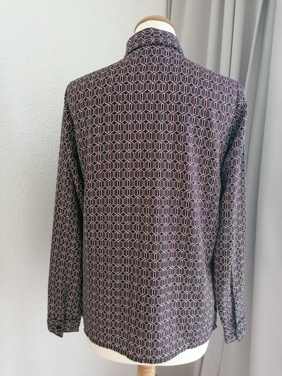Camicette: Bluse mit Retromuster, Gr. 34, neu – Nuovo e nell'imballaggio originale da Emmen venduto da Tigerlady 2