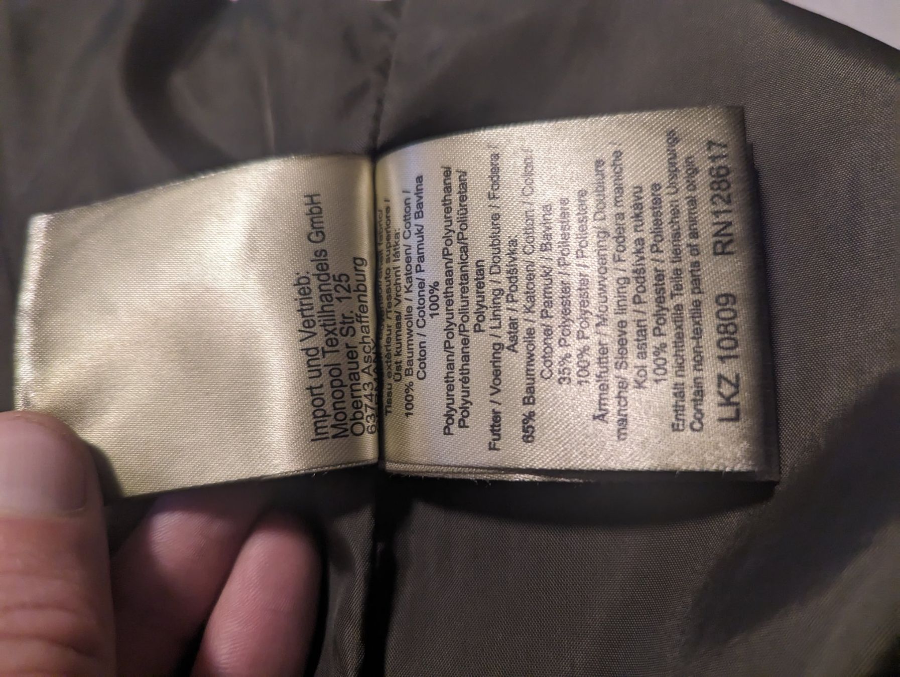 Giacche: M.O.D Jacke / L / Men – Usato da Ittigen venduto da Deriento 2