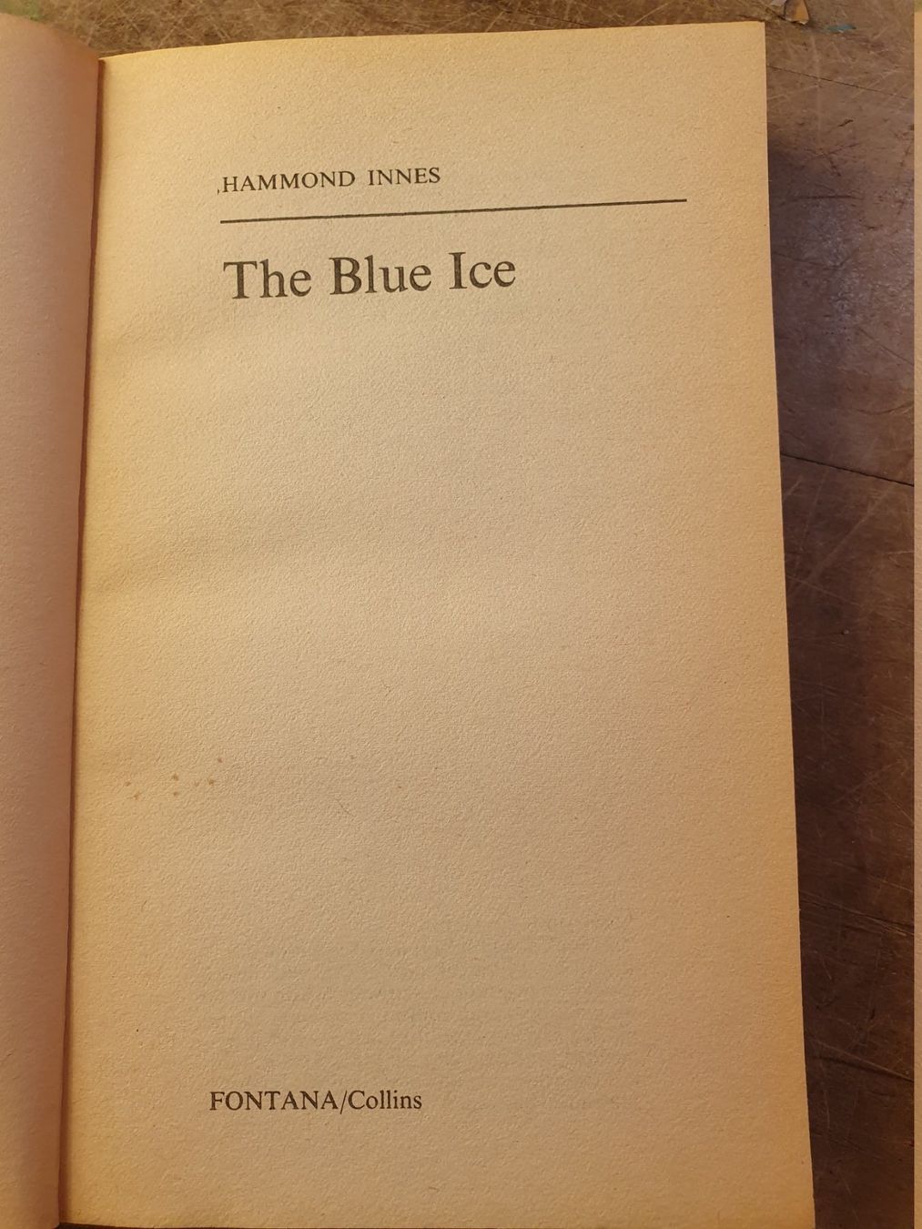 Libri: The Blue Ice - Hammond Innes – Usato da Zürich venduto da loosebone 3
