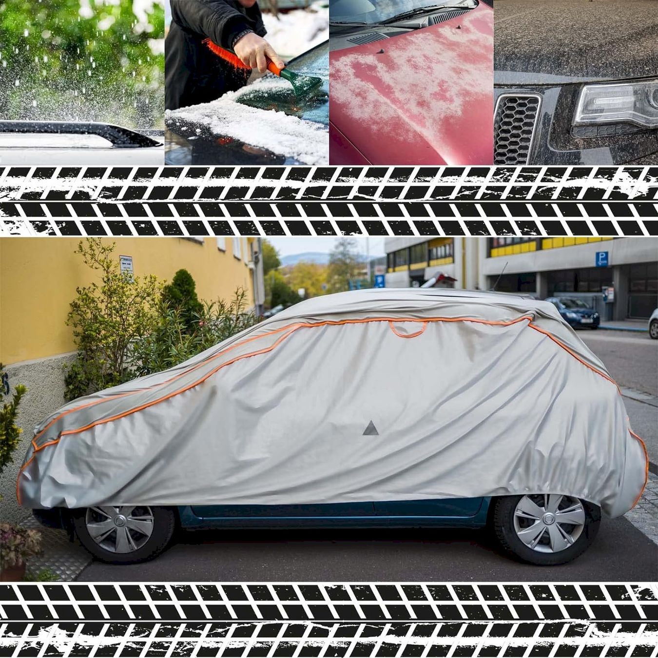 Abdeckhülle: XPOtool Auto-Vollgarage M – Neu und originalverpackt aus Bottighofen von zaap 4