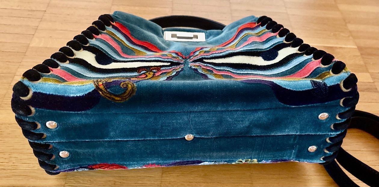 Fendi Borse da donna: FENDI LIMITED EDITION PEEKABOO AUS SAMT – Nuovo e nell'imballaggio originale da Zurich venduto da MX1000 7