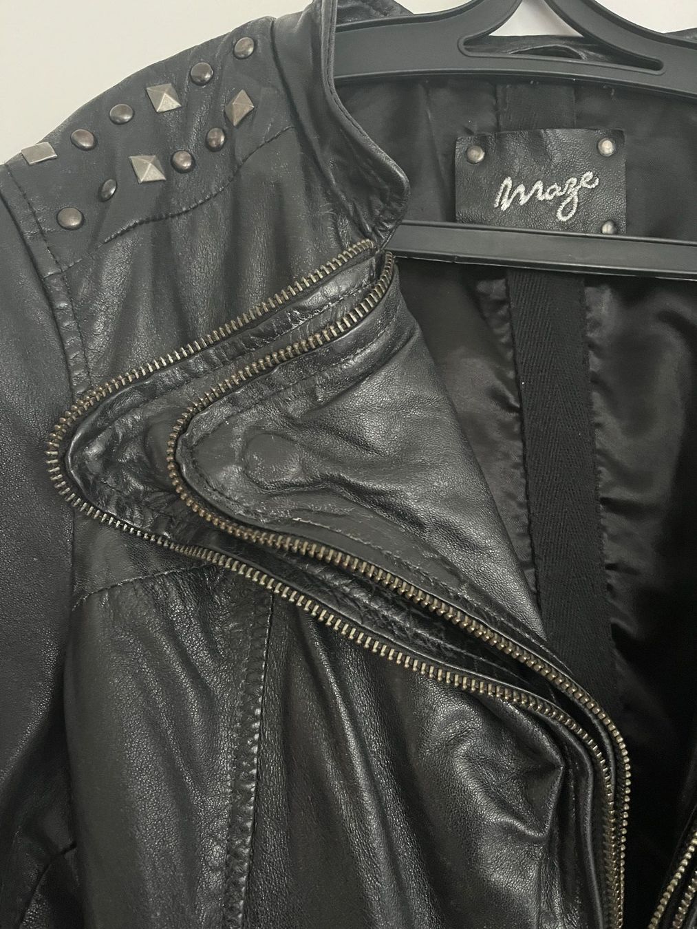 Giacche: Veste en cuir MAZE – Usato da Court venduto da Style_ambre 1