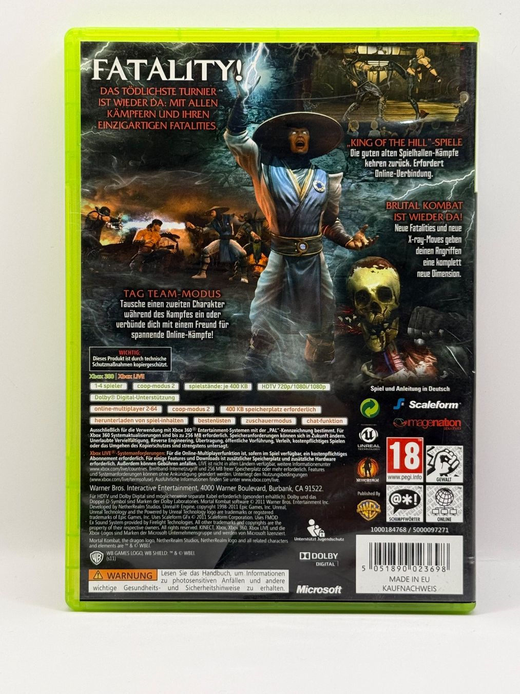 Giochi: Mortal Kombat - Xbox - CIB – Usato da Dietikon venduto da gab_qz7y 1