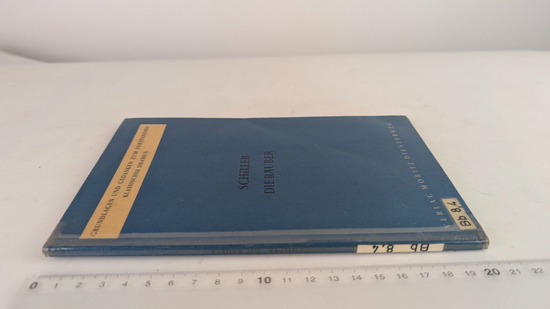 Bücher: Schiller Die Räuber – Drameninterpretation – Gebraucht aus Zürich von 1.Simon 1