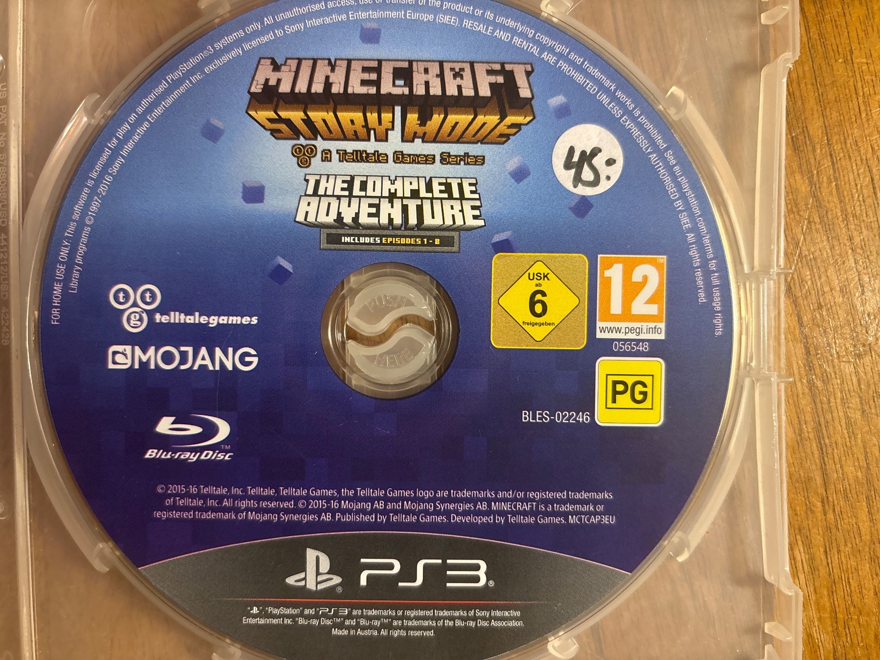 Sony Giochi: MINECRAFT STORY MODE COMPLETE - Sony Playstation 3, PS3 – Usato da Zürich venduto da hiddentreasures_zh