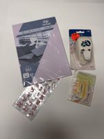 Artoz Papier C5, Motivlocher Fuss, Sticker neu