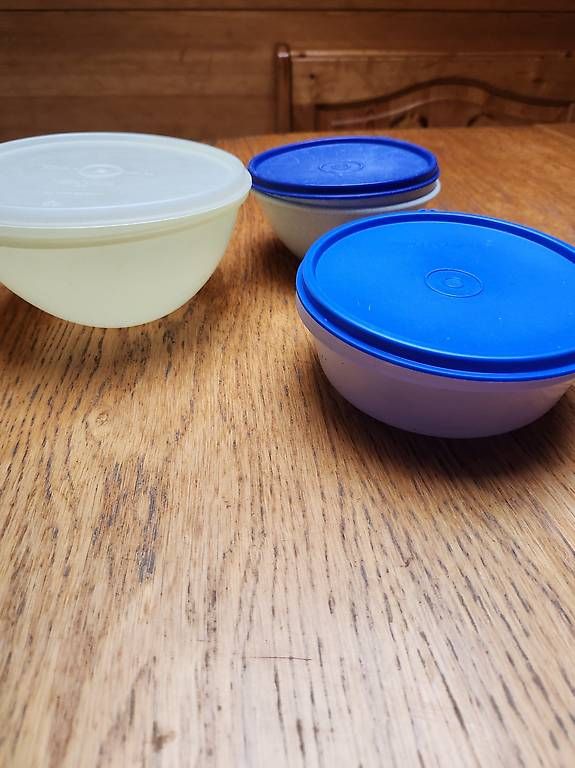 Tupperware Contenitori & Simili: Tupperware Allegra 3er Set 1,2l u. 2 x 600ml – Usato da Gstaad venduto da Meiel2020 1