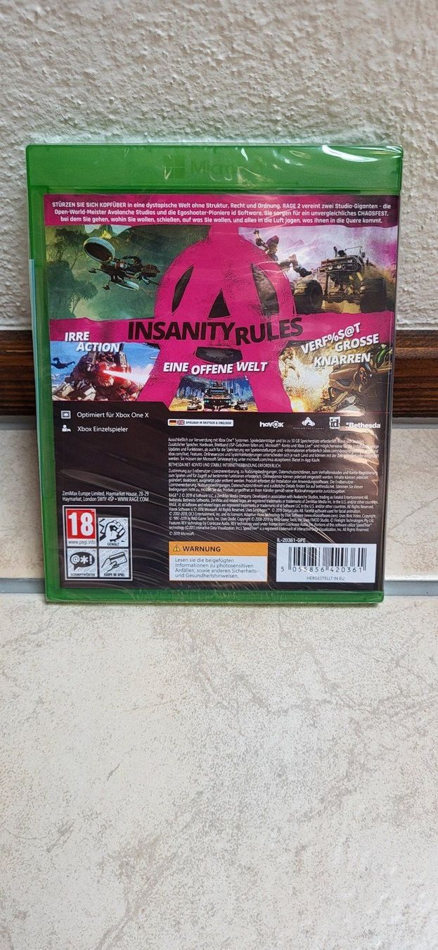 Microsoft Giochi: Xbox One – Rage 2 – Nuovo e nell'imballaggio originale da Münsingen venduto da Heroism2010 1