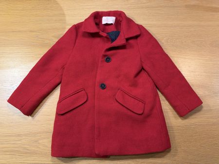 ZARA Mädchenmantel Rot – Gr. 116 / 6 Jahre – guter Zustand