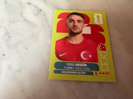 Panini FIFA Fussball WM 2026 Sticker Yunus Akgün TUR 16