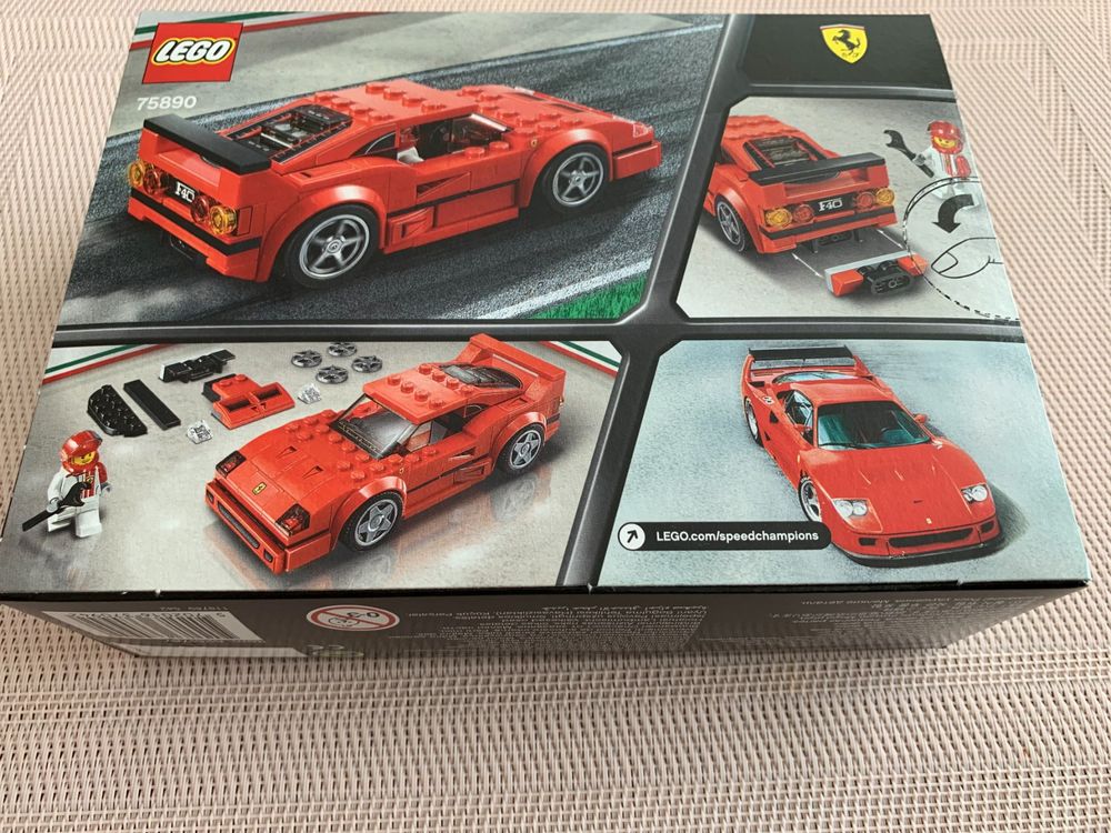 LEGO 75890 Speed Champions Ferrari F40 Competizione, NEU (Neu und ...