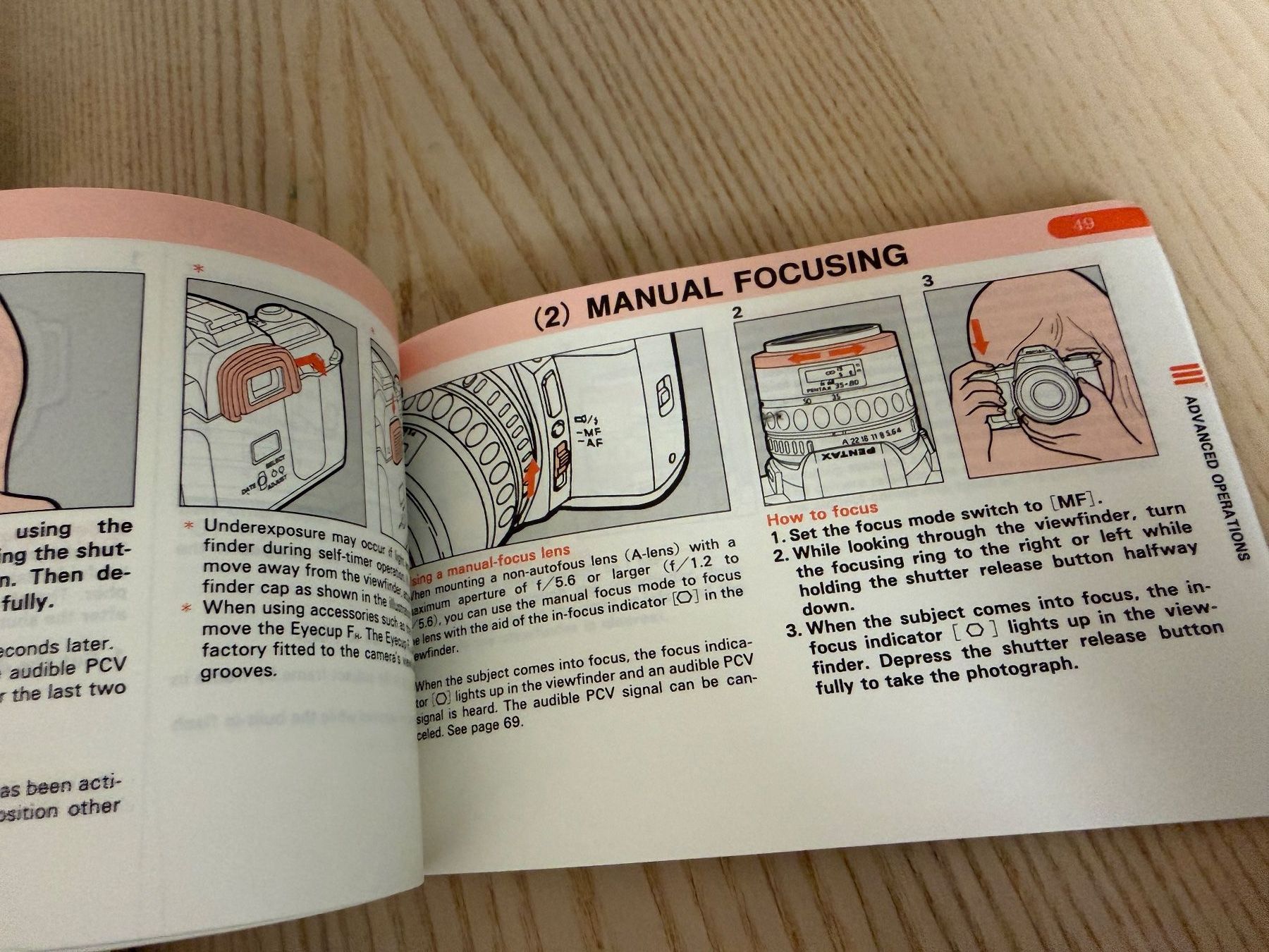 Pentax Fotocamera: üentax MZ-50 Operating Manual 1997 – Usato da Fribourg venduto da J334455 2