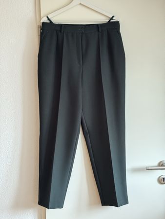Biaggini Trousers, Size 40, dark green