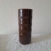 Versand möglich! Schöne, braune Vintage Vase