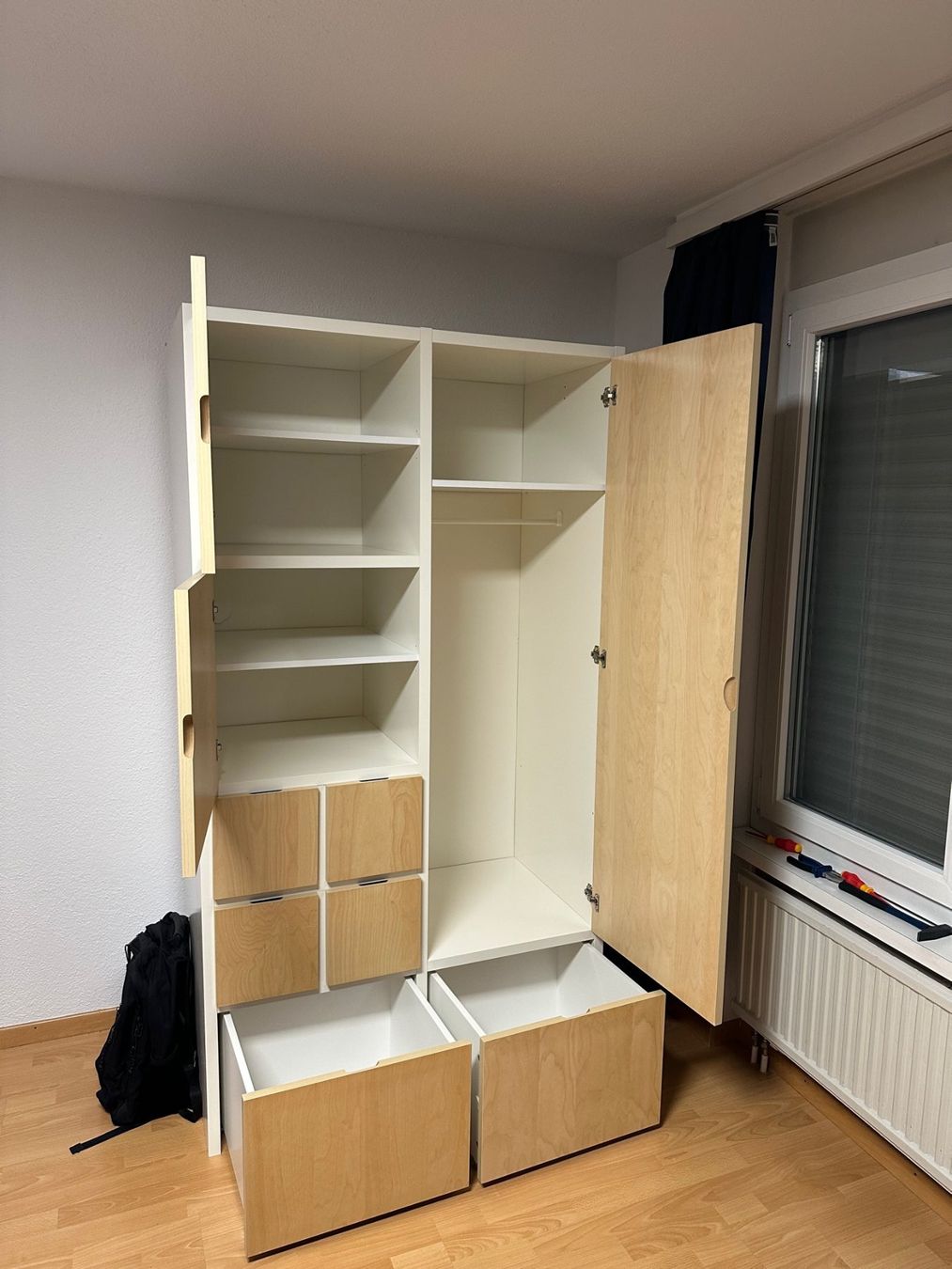 Kleiderschrank Ikea RAKKE (Gebraucht) in Dottikon für CHF 30 – nur Abholung auf Ricardo kaufen