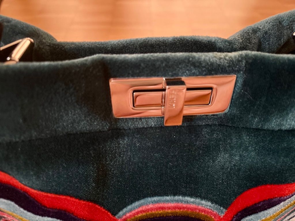 Fendi Borse da donna: FENDI LIMITED EDITION PEEKABOO AUS SAMT – Nuovo e nell'imballaggio originale da Zurich venduto da MX1000 5