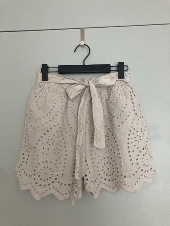 Kurze Hose, beige, Grösse S, 100% Baumwolle