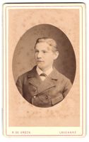 Fotografie R. de Greck, Lausanne, Place 