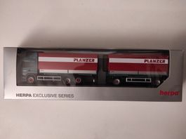 Scania R09 Pritsche Hängerzug "Planzer"CH von Herpa 1/87