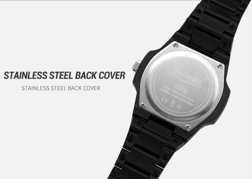 Orologi: Kieroni Skmei Schwarze Herrenuhr – Nuovo e nell'imballaggio originale da Lausanne venduto da WATCH-WORLD 3