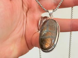 Collier labradorite - Élégance discrète ✨