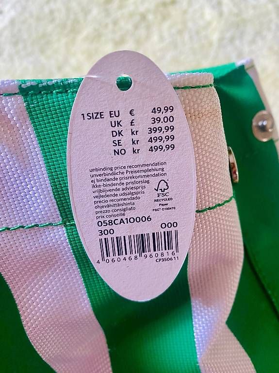 Esprit Borse: NEU / Gestreifte ESPRIT-Shoppingtasche – Nuovo (secondo la descrizione) da Zürich venduto da JLorraine 1