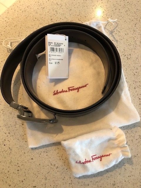 Salvatore Ferragamo Cinture: Nuova cintura Ferragamo Double/face – Nuovo e nell'imballaggio originale da Davesco-Soragno venduto da dvf_7h6d 3