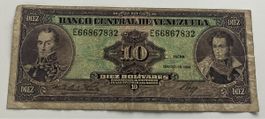Venezuela 10 Bolivares 1986