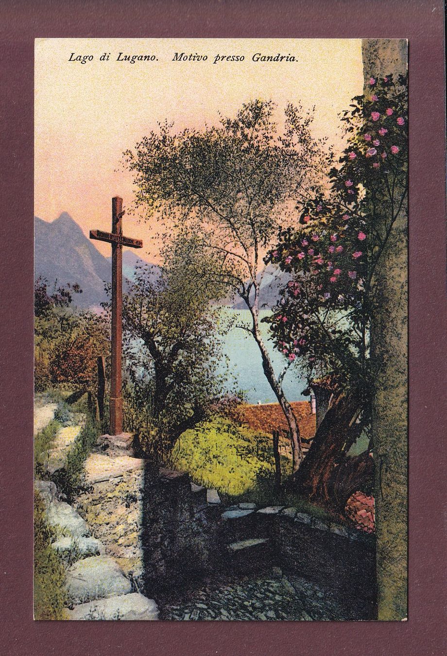 Cartoline postali: Motivo presso GANDRIA – Usato da Pully venduto da nicecards