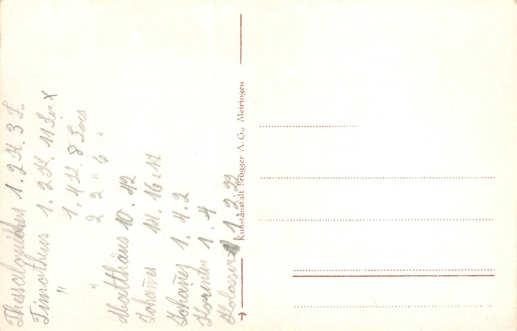 Cartoline postali: Interlaken, Hotel du Lac – Usato da Ottikon b.Kemptth. venduto da Neptun1974 1